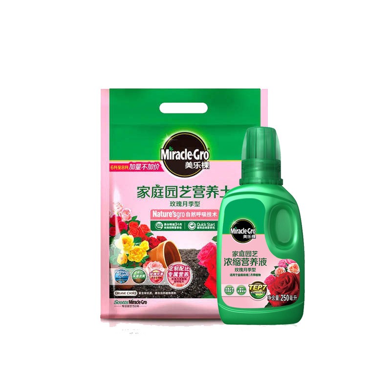 玫瑰月季型营养液&营养土&hearts;为月季量身定制