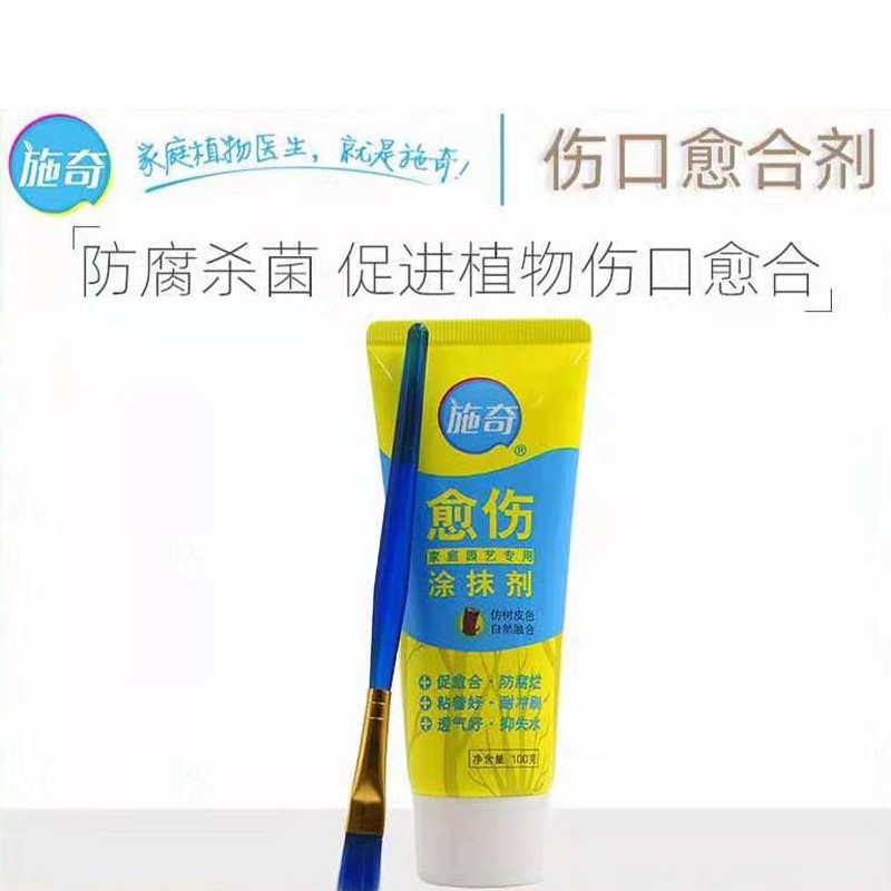 施奇伤口愈合剂 月季兰花果树植物切口愈合、花卉修剪嫁接涂抹愈伤膏