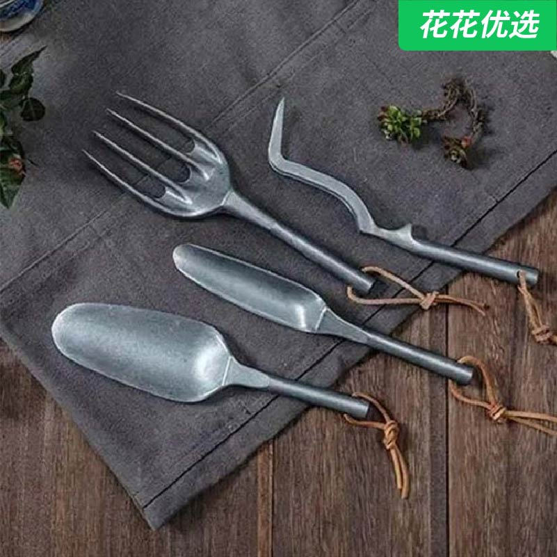 手工打磨的园艺工具四件套,能用一辈子!